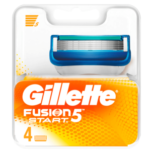 Gillette Klingen Fusion Start 4 Stück